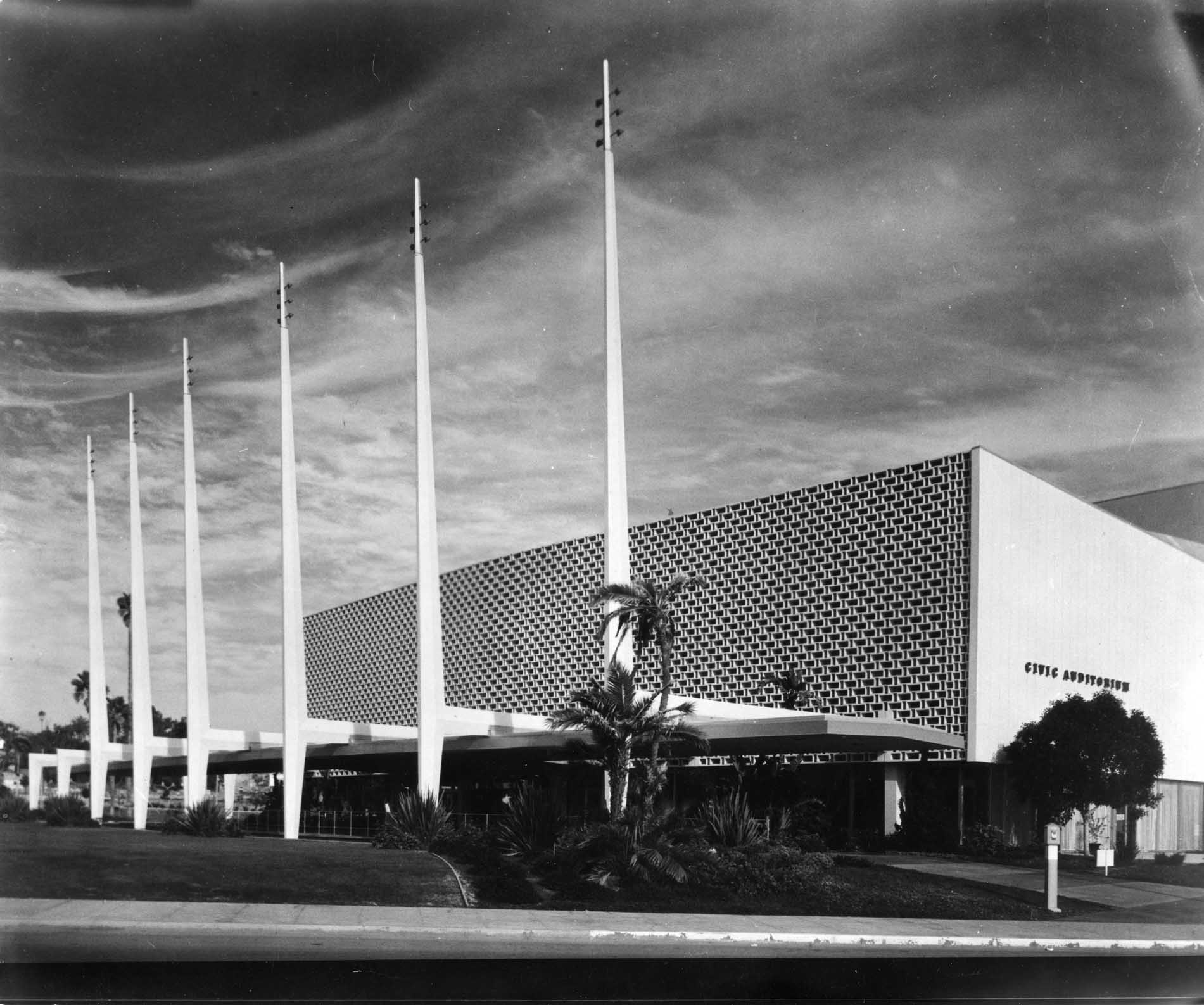 Santa Monica Civic Auditorium Exterior