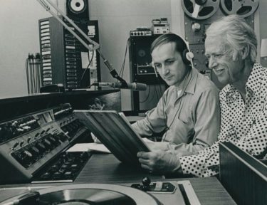 Bob Doran and Earl Dible at KCRW