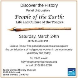 Discover the History – Tongva Women