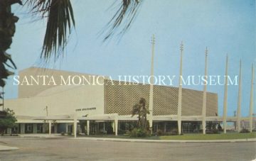 Postcard of the Santa Monica Civic Auditorium