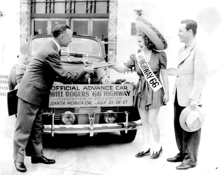 Will Rogers Highway Celebration, 1952: Ted FachSanta Monica History Museum Collection (36.2.228)