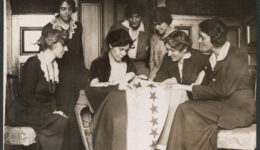 Alice-Paul-Sews-Star-on-Flag_c1919_via-LOC