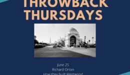 Throwback Thursdays Lecture Series