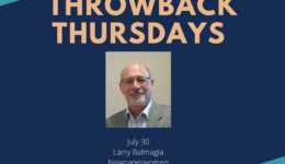 Throwback Thursdays Lecture Series