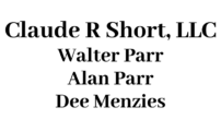 Claude R Short, LLC