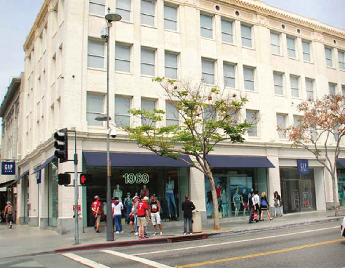 See's Candies store from 1944 and 2016