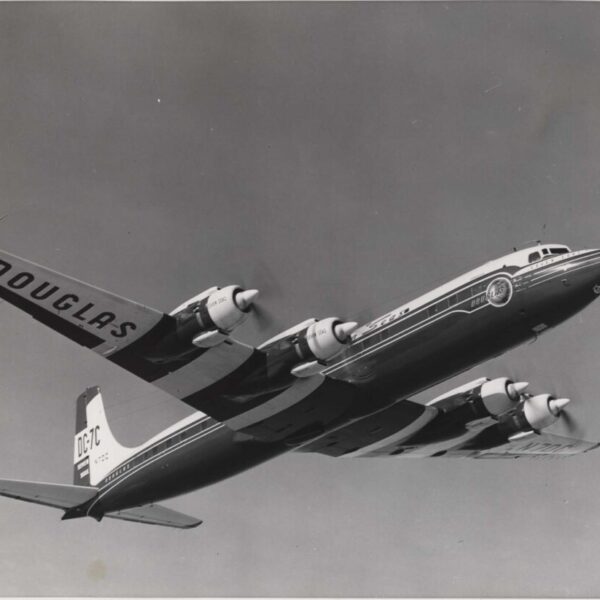 Douglas DC-7C Airplane
Santa Monica History/Douglas Collection (36.2.3376)