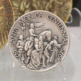 Santa Monica Centennial Coin Santa Monica History Museum Collection (36.2.4018)
