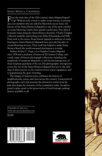 bookback cover: Santa Monica Lifeguards