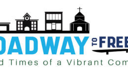 Text: Broadway to Freeway - Life and times of a vibrant community