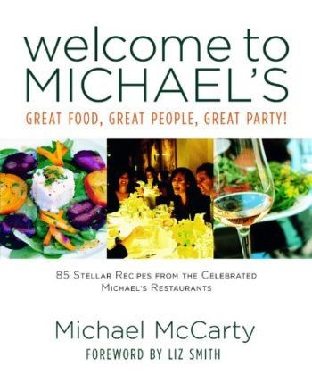 book cover - Welcome to Michael's cookbook