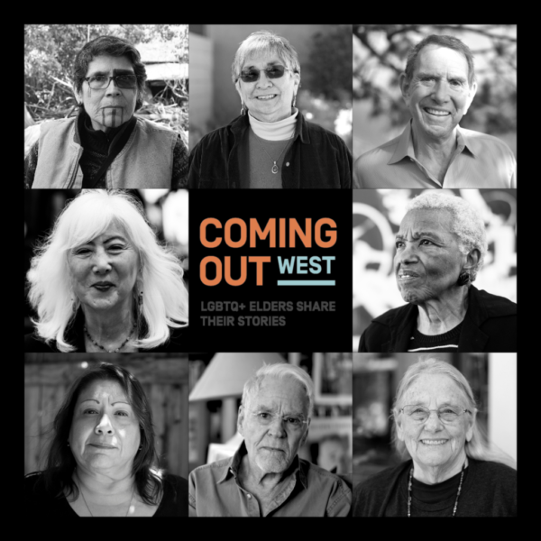 Coming Out West Exhibition Graphic
