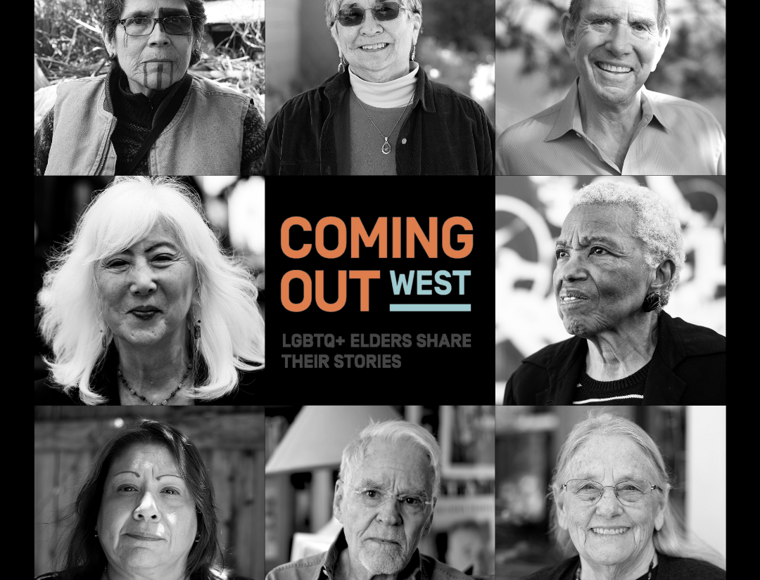 Coming Out West Exhibition Graphic