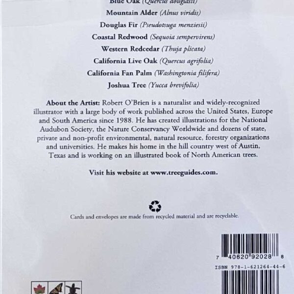 Note Card (Trees of California)