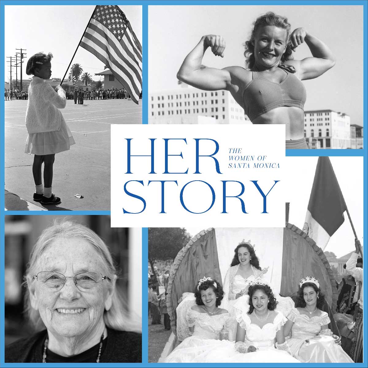 images of women for exhibition Herstory: The Women of Santa Monica