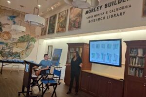 Book Talk with Nina Fresco - First Around the World Nina Fresco talking about her book First Around the World at the Santa Monica History Museum