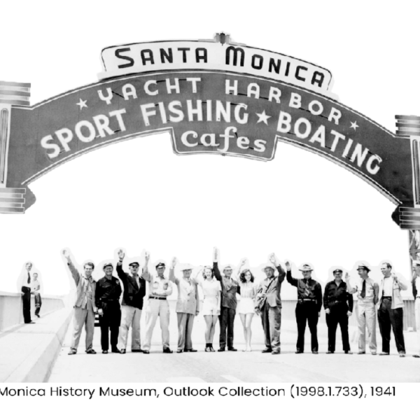 Sticker - Santa Monica Pier Sign